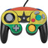 Ghana Flag Distressed Nintendo GameCube Controller Skin