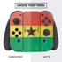 Ghana Flag Distressed Nintendo Switch Bundle Skin