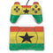 Ghana Flag Distressed PlayStation Classic Bundle Skin