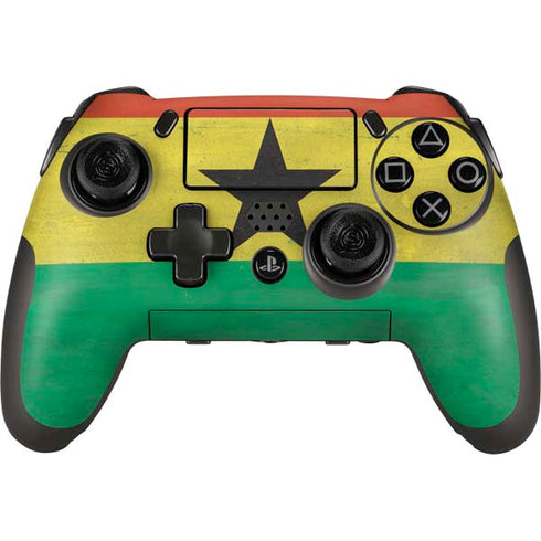 Ghana Flag Distressed PlayStation Scuf Vantage 2 Controller Skin