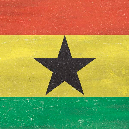 Ghana Flag Distressed PS4 Console Skin