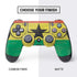 Ghana Flag Distressed PS4 Controller Skin