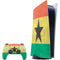 Ghana Flag Distressed PS5 Digital Edition Bundle Skin