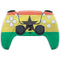 Ghana Flag Distressed PS5 Controller Skin