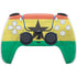 Ghana Flag Distressed PS5 Controller Skin