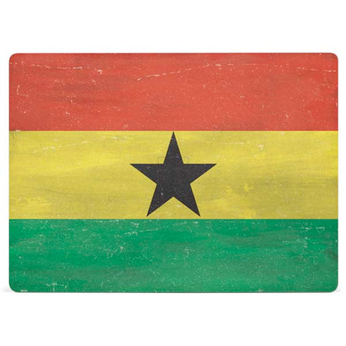 Ghana Flag Distressed Surface Laptop 3 13.5in Skin