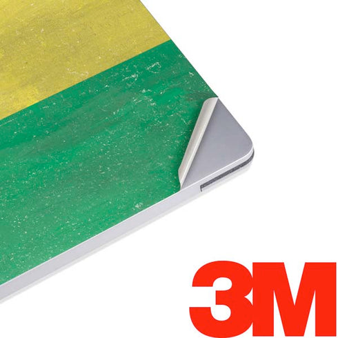 Ghana Flag Distressed Surface Laptop 3 13.5in Skin