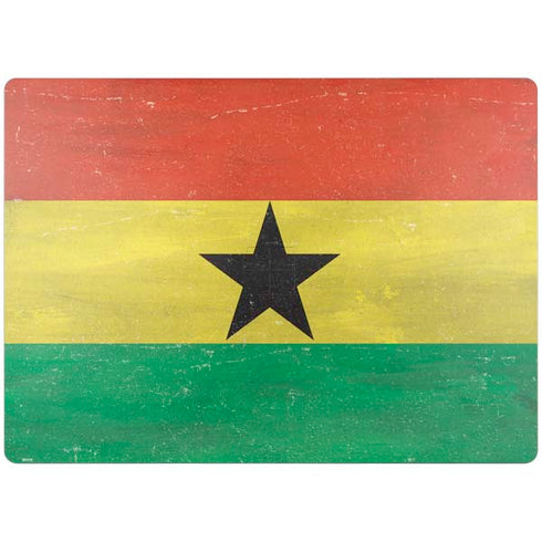 Ghana Flag Distressed Surface Laptop 4 15in Skin