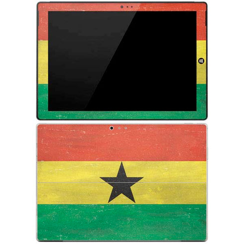 Ghana Flag Distressed Surface Pro 3 Skin