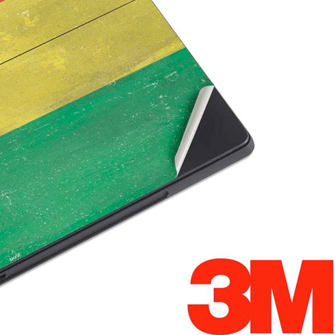 Ghana Flag Distressed Surface Pro 7 Skin