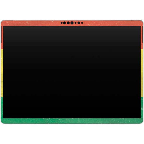 Ghana Flag Distressed Surface Pro 8 Skin