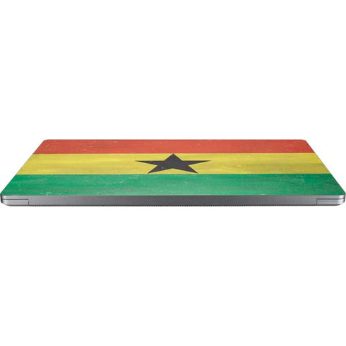 Ghana Flag Distressed Universal Laptop 11in (8.8 x 6.2in) Skin