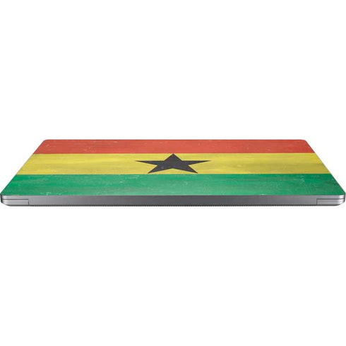Ghana Flag Distressed Universal Laptop 14in (11.4 x 8.2in) Skin