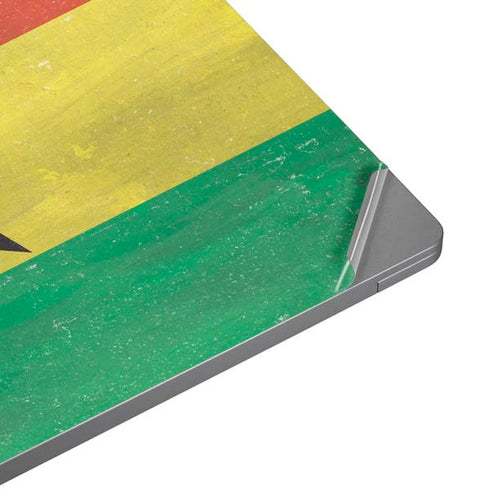 Ghana Flag Distressed Universal Laptop 14in (11.4 x 8.2in) Skin