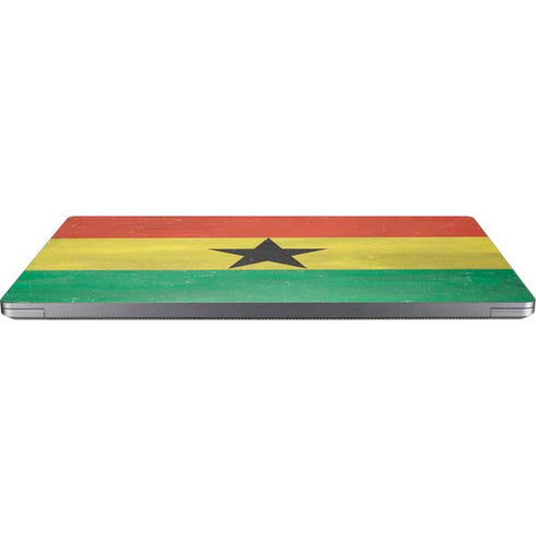 Ghana Flag Distressed Universal Laptop 15in (12.2 x 8.8in) Skin