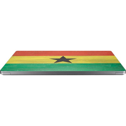 Ghana Flag Distressed Universal Laptop 18in (14.6 x 10.6in) Skin