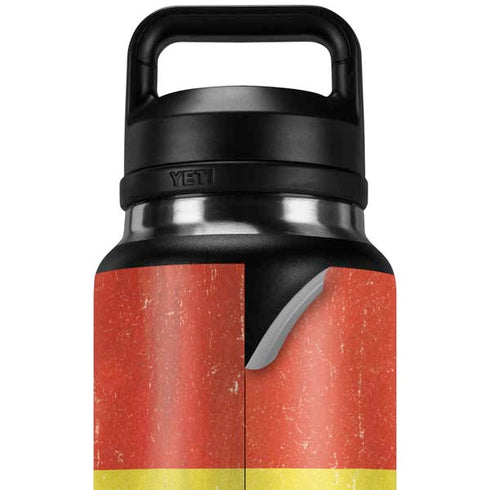 Ghana Flag Distressed YETI Rambler 36oz Bottle Skin