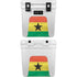 Ghana Flag Distressed YETI Roadie 24 Hard Cooler Skin
