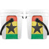 Ghana Flag Distressed YETI Roadie 24 Hard Cooler Skin