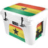 Ghana Flag Distressed YETI Tundra 35 Hard Cooler Skin