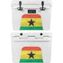 Ghana Flag Distressed YETI Tundra 35 Hard Cooler Skin