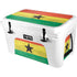 Ghana Flag Distressed YETI Tundra 45 Hard Cooler Skin