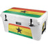 Ghana Flag Distressed YETI Tundra 65 Hard Cooler Skin