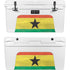 Ghana Flag Distressed YETI Tundra 65 Hard Cooler Skin