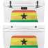 Ghana Flag Distressed YETI Tundra 75 Hard Cooler Skin