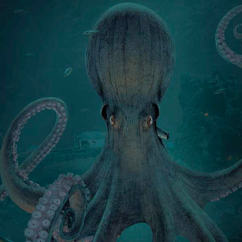 Giant Octopus by Vincent Hie Dell Alienware Skin