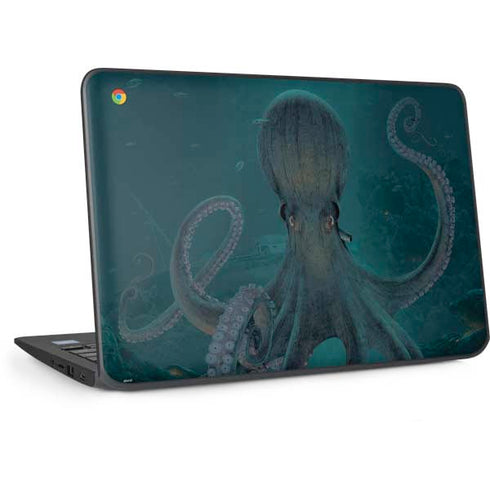 Giant Octopus by Vincent Hie HP Chromebook Skin