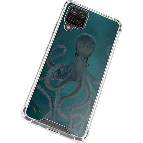Vincent Hie Giant Octopus Galaxy A12 Clear Case