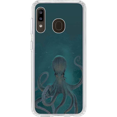 Vincent Hie Giant Octopus Galaxy A20 Clear Case