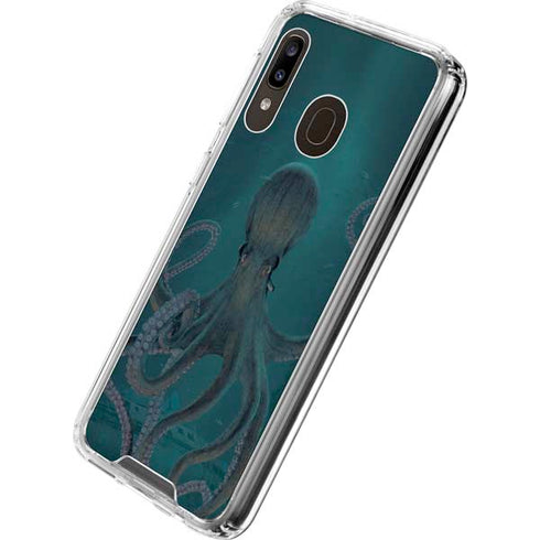 Vincent Hie Giant Octopus Galaxy A30 Clear Case