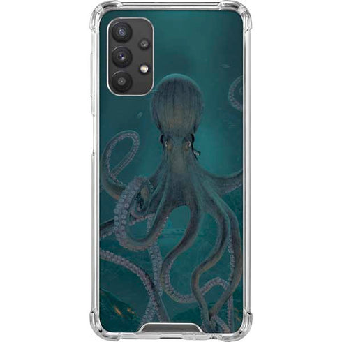Vincent Hie Giant Octopus Galaxy A32 5G Clear Case