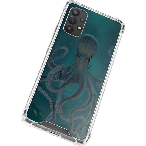 Vincent Hie Giant Octopus Galaxy A32 5G Clear Case