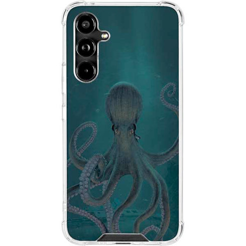 Giant Octopus by Vincent Hie Galaxy A54 5G Clear Case
