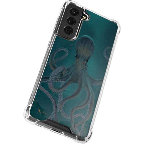 Vincent Hie Giant Octopus Galaxy S21 FE Clear Case