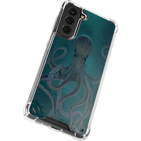 Vincent Hie Giant Octopus Galaxy S21 Plus 5G Clear Case