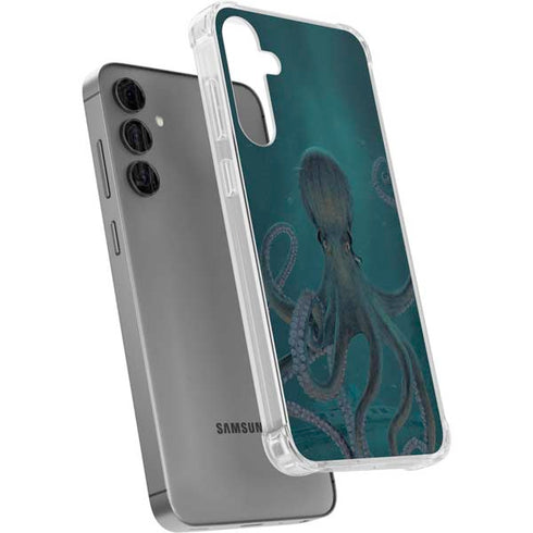 Giant Octopus by Vincent Hie Galaxy S24 Plus Clear Case