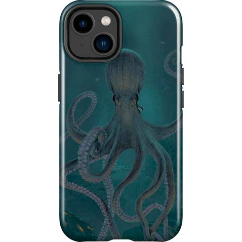 Giant Octopus by Vincent Hie iPhone 15 Plus Impact Case