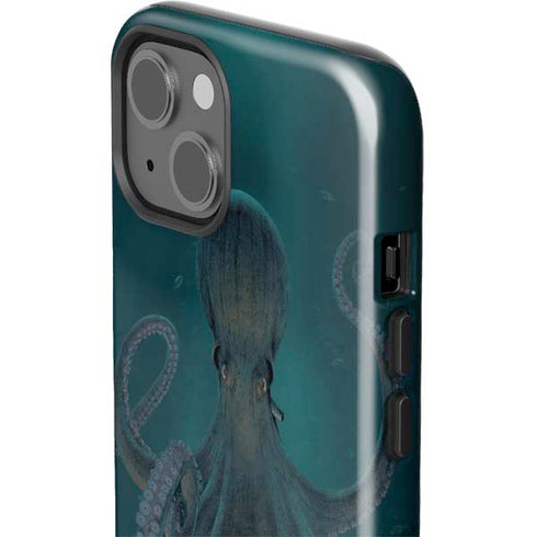 Giant Octopus by Vincent Hie iPhone 15 Plus Impact Case
