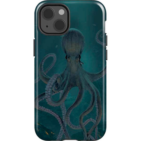 Giant Octopus by Vincent Hie iPhone 15 Impact Case