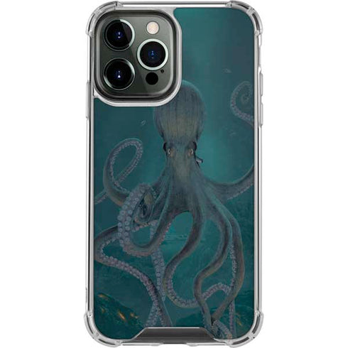 Giant Octopus by Vincent Hie iPhone 15 Pro Max Clear Case
