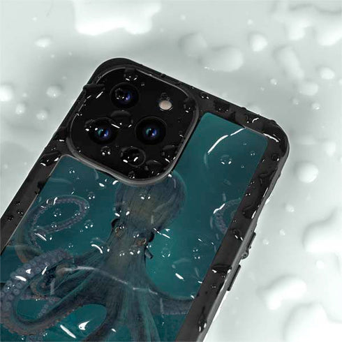 Vincent Hie Giant Octopus iPhone 14 Pro Max Waterproof Case