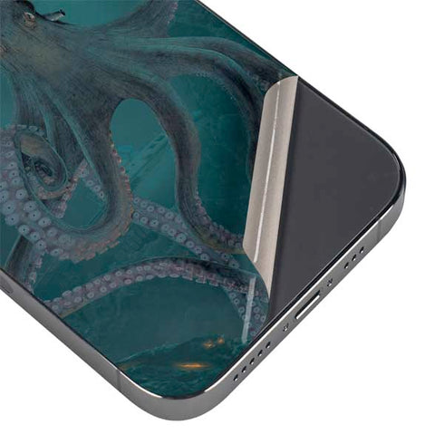 Giant Octopus by Vincent Hie iPhone 15 Pro Skin