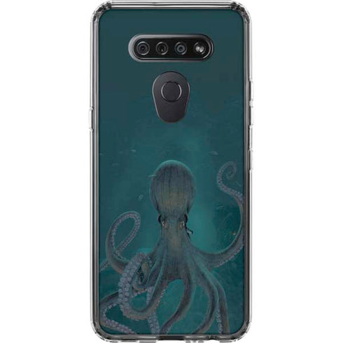 Giant Octopus by Vincent Hie LG K51/Q51 Clear Case