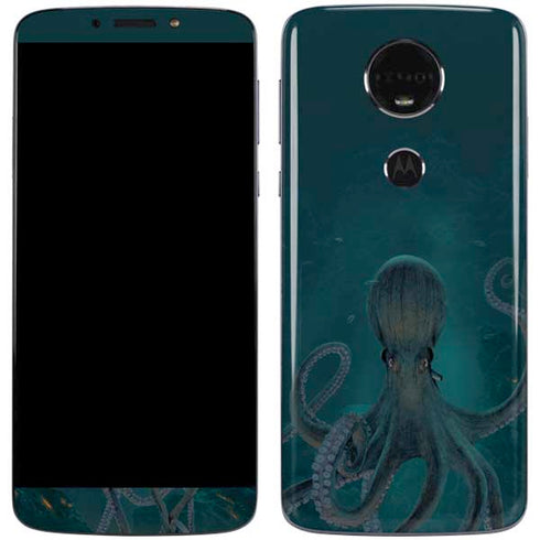 Vincent Hie Giant Octopus Moto E5 Plus Skin