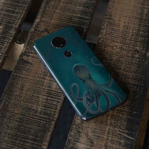 Vincent Hie Giant Octopus Moto E5 Plus Skin