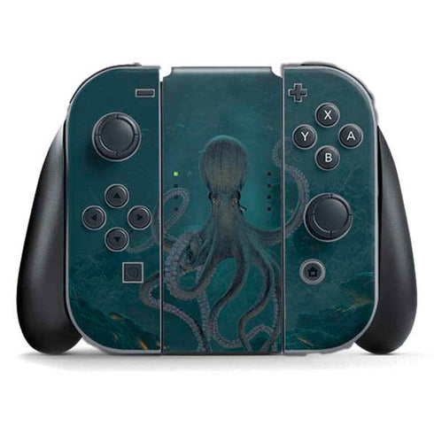 Giant Octopus by Vincent Hie Nintendo Switch (2017-2021) Joy-Con Controller Skin